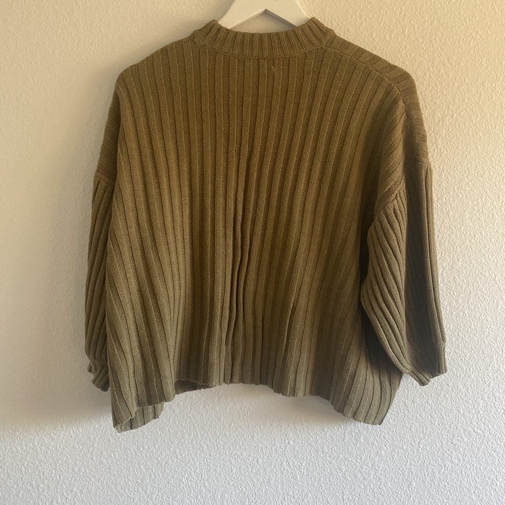 Olive Urban Outfitters Mock-neck Sweater - Picture 3 of 4